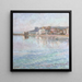 Reflections on the Sea in Menton Côte d'Azur - Anna De Weert — wall display of the artwork