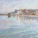 Reflections on the Sea in Menton Côte d'Azur - Anna De Weert — displayed in an interior