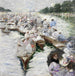 Regatta Painting - Friedrich Stahl Henley — artwork view
