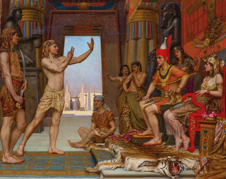 Joseph interprets Pharaoh's dream - Reginald Arthur — artwork view