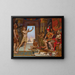 Joseph interprets Pharaoh's dream - Reginald Arthur — framed artwork on a wall