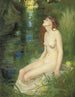 a Nymph by a Poolside - Reginald Granville Eves — artwork view