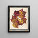 Autumn Leaves - Reijer Stolk — framed artwork on a wall