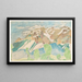 Mountain Landscape Painting - Reijer Stolk — framed artwork on a wall