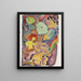 Flower Painting - Reijer Stolk — framed artwork on a wall