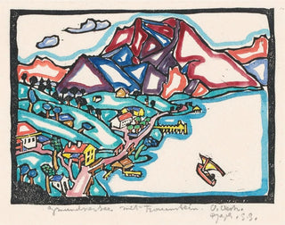 Lake Gmunden with the Traunstein - Reijer Stolk — artwork view