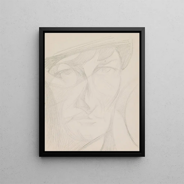 Head - Reijer Stolk — framed artwork on a wall
