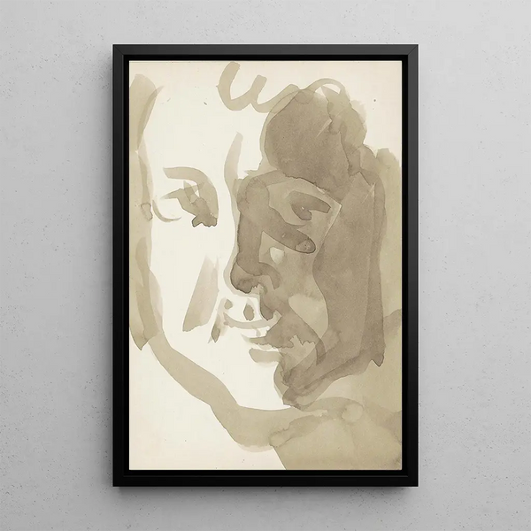 Head - Reijer Stolk — framed artwork on a wall