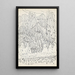 Landscape with Trees - Reijer Stolk — framed artwork on a wall