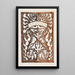 Cover design for a program - Reijer Stolk — framed artwork on a wall