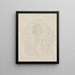 Floral Pattern Ornament Painting - Reijer Stolk — framed artwork on a wall
