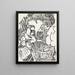 Plant in Pot - Reijer Stolk — framed artwork on a wall