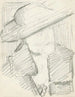Portrait of a Woman with a Hat - Reijer Stolk — artwork view