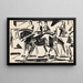 Cavaliers - Reijer Stolk — framed artwork on a wall