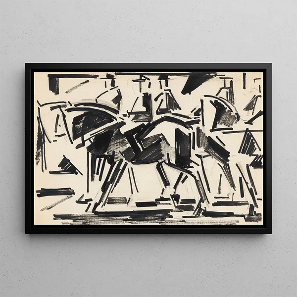 Cavaliers - Reijer Stolk — framed artwork on a wall