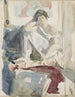 Woman sitting indoors - Reijer Stolk — artwork view