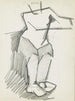 a Standing Figure with Bent Knees and Raised Arms - Reijer Stolk — artwork view