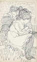 Two girls sitting in a landscape - Reijer Stolk — artwork view