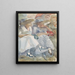 Two women sitting in the front row in an audience - Reijer Stolk — framed artwork on a wall