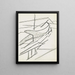 Docked Sailboat - Reijer Stolk — framed artwork on a wall