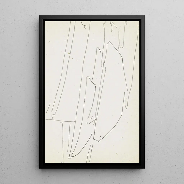 Voiliers - Reijer Stolk — framed artwork on a wall