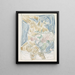 a nude figure sitting next to a vase of flowers - Reijer Stolk — framed artwork on a wall