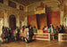 Audience with King Louis XIV of France - Reinhard Sebastian Zimmermann — artwork view