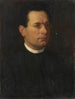 Portrait of Heinrich Hansjakob as a young man - Reinhard Sebastian Zimmermann — artwork view