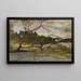 Motif of Drottningholm - Reinhold Norstedt — framed artwork on a wall