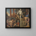 L'atelier du sculpteur - Reinhold Timm — framed artwork on a wall