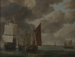 Marine Painting - Reinier Nooms — artwork view