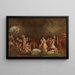 The Court of Death - Rembrandt Peale — framed artwork on a wall