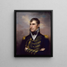 William Henry Harrison - Rembrandt Peale — framed artwork on a wall