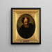An Old Man - Rembrandt van Rijn — framed artwork on a wall