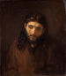 Head of Christ - Rembrandt van Rijn — artwork view