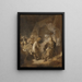 Joseph recounting his dreams - Rembrandt van Rijn — framed artwork on a wall