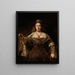 Juno - Rembrandt van Rijn — framed artwork on a wall