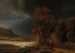 Landscape Painting with the Parable of the Good Samaritan - Rembrandt van Rijn — artwork view