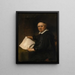 Lieven Willemsz van Coppenol - Rembrandt van Rijn — framed artwork on a wall