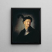 L'homme en armure - Rembrandt van Rijn — framed artwork on a wall