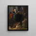 Minerve - Rembrandt van Rijn — framed artwork on a wall