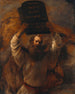 Moses breaking the Tablets of the Law - Rembrandt van Rijn — artwork view