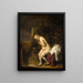 Suzanne - Rembrandt van Rijn — framed artwork on a wall