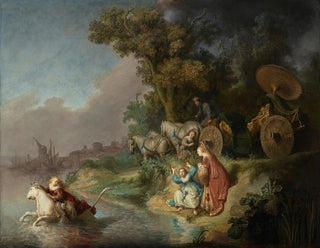 L'Enlèvement d'Europe - Rembrandt van Rijn — artwork view