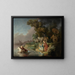 L'Enlèvement d'Europe - Rembrandt van Rijn — framed artwork on a wall
