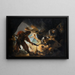 L'aveuglement de Samson - Rembrandt van Rijn — framed artwork on a wall