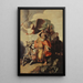 L'âne du prophète Balaam - Rembrandt van Rijn — framed artwork on a wall