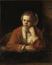 The Cleaning Lady - Rembrandt van Rijn — artwork view