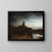 The Mill - Rembrandt van Rijn — framed artwork on a wall
