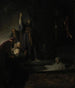 The Resurrection of Lazarus - Rembrandt van Rijn — artwork view